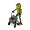 Formano Frog Pensioner Light Green, Approx. 16 cm