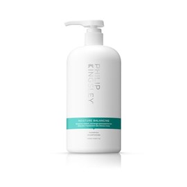 Philip Kingsley Moisture Balancing Combination Shampoo Hydrating for Dry Oily Hair, Hydration Anti-Frizz Anti-Oxidant Shampoo Gentle Cleansing Hydrates Adds Shine, 33.8 oz