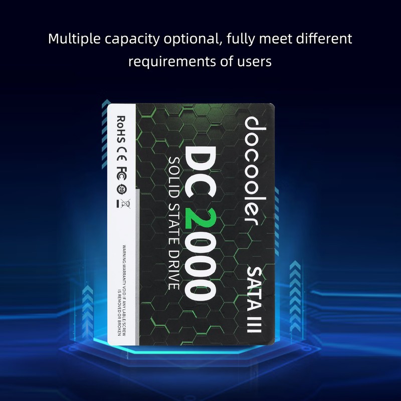 docooler DC2000 1TB 2.5 inch SSD Internal Solid Stable Drive