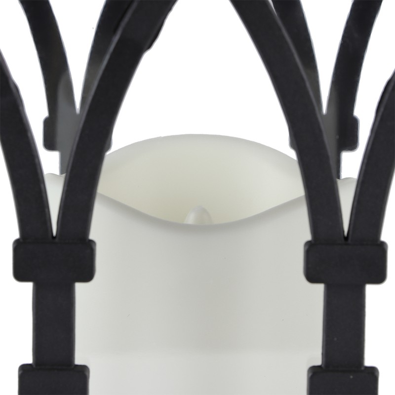 Outdoor Hanging Solar Lantern LED Candle Flame Light for Garden