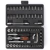 COMOWARE Socket Sets Metric & Standard/Ratchet Set, Mechanic Tools Set