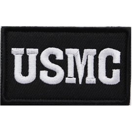 USMC Patch (United States Marine Corps / Navy) Velcro (Velcro/Velcro) Detachable Military Airsoft Embroidered Patch