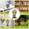 Groot Treeman Planter, Baby Groot Flower Pot, Innovative Action Figure