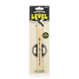 SUCK UK Spirit Level Pencil, Beige