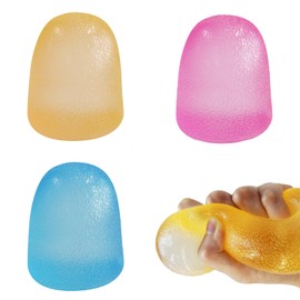 Creative Rainbow Candy Pinch Fun, Decompression Slow Rebound, Relieve Anxiety, Release Pressure, Exercise Hand Strength, Suitable for Muscle Strength, Decompression Artifacts, Color May Vary (1 Pack)