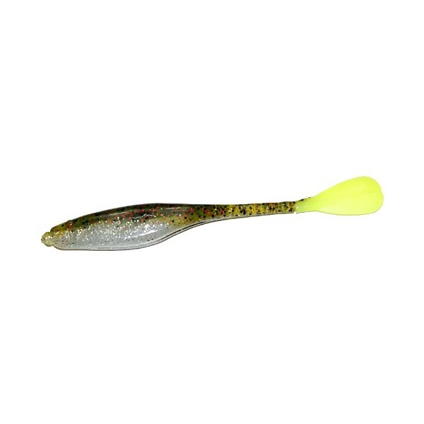 Gambler Lures Flapp'n Shad Worm-Pack of 8 (Chicken on a Chain, 6-Inch)