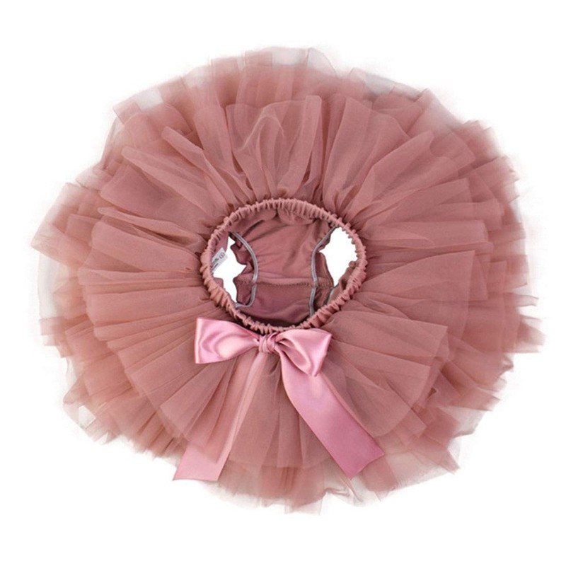 YONKINY Baby Tutu Skirt, Tulle Tutu Skirt with Matching Floral