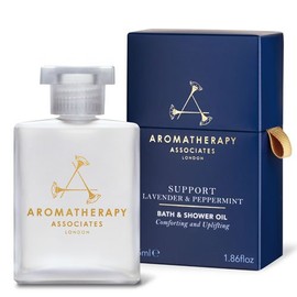【Official】Aromatherapy Associates | Bath & Shower Oil [55ml] | Bath Oil Bath Aroma Essential Oil Bath Salts Wellbeing/Gift Present Essential Oil Bath Cosmetics Genuine Product Relax Calm |