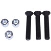 Chamixx 3X 1/2 x 3'' Chipper Knife Blade Bolts with
