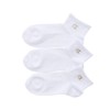 Champion CBSCY301 Plain Socks, Kids (3 Pairs), Antibacterial, Odor Resistant,