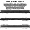 Architectural Scale Ruler Set, 2 Pack 12 Inch Aluminum Architect