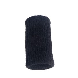LALAFINA 10pcs Finger Sweatband Sleeves Stretchy Black Finger Protectors for Sports Enthusiasts Breathable and Lightweight Design for Volleyball Gardening and More