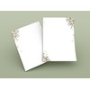 Christmas Letter Paper / Envelope Set with Green Branches and