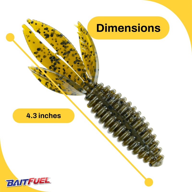 BAITFUEL B Bug Infused with Supercharged X55 Formula Gel: Fish