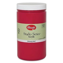 Utrecht Studio Series Acrylic Paint - Primary Red, Quart
