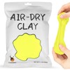 Cutedeer Yellow Air Dry Clay, 1.1lb Foam Modeling Clay, Soft