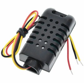 Oiieco 1Pcs DHT21/AM2301 Capacitive Digital Temperature Humidity Sensor Module, ABS Compact Temp Resistance Humidity Monitor Transducer Replaces SHT10 SHT11