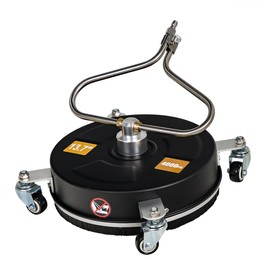 Aintier 4000 PSI Cleaner 13.7 Inch Surface Cleaner for Pressure Washer with 4 Wheels Outdoor Driveway Washer