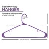 Utopia Home Plastic Hangers 50 Pack - Clothes Hanger with