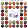 SANBREVE 4 Piezas Especieros Salsera Organizador Azucarero Cocina