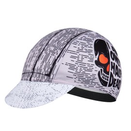 Corsehild Cycling Cap with Sun Visor, Lightweight Polyester Bike Hat for Men & Women, Breathable Under Helmet Design for Road Biking & Outdoor Sports