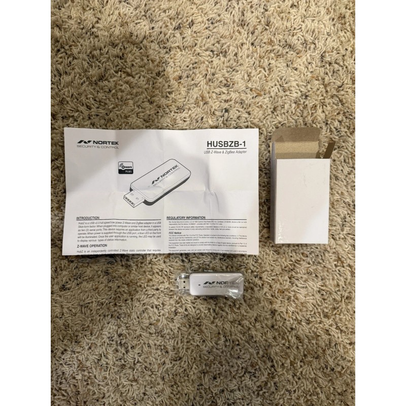 GoControl Nortek GoControl Z-Wave/Zigbee QuickStick Combo (HUSBZB-1) Brand New! 152