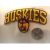 UW Washington Huskies Embroidered Iron On Patch Vintage 3.5” X