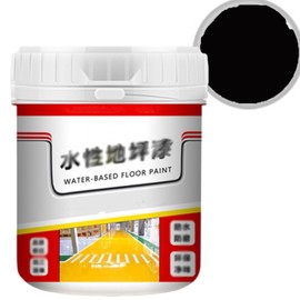 Gold Silk Waterproof Epoxy Floor Paint,Epoxy Floor Paint,Garage Floor Paint,Water-Based Floor Paint,Waterproof Epoxy Floor Paint,Concentrated Products Can Be Diluted With Water (1000g,Black)