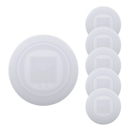 Manufacturers' Select ITC Radiance RV, Marine12V LED Overhead Ceiling Puck Lights, Recess Screw Mount for RV Camper Trailer Motorhome Interior Dome Lighting 4.5" Warm White (4.5" Screw Mount - 6pk)