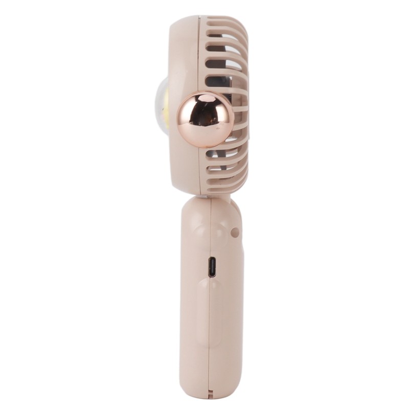 Foldable Mini Fan Cute Lightweight 900mAh Adjustable Low Noise Handheld