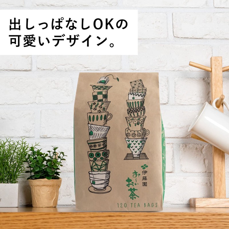 Itoen Eco Tea Bag, Oi Tea Green Tea (with Matcha)