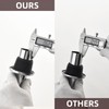 Heixutas Thickened Brass P Trap Set: 1-1/4 P Trap with
