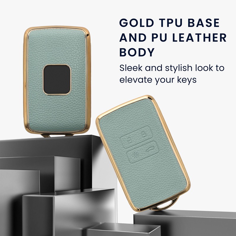 kwmobile Key Case Compatible with Renault 4 Button Car Key