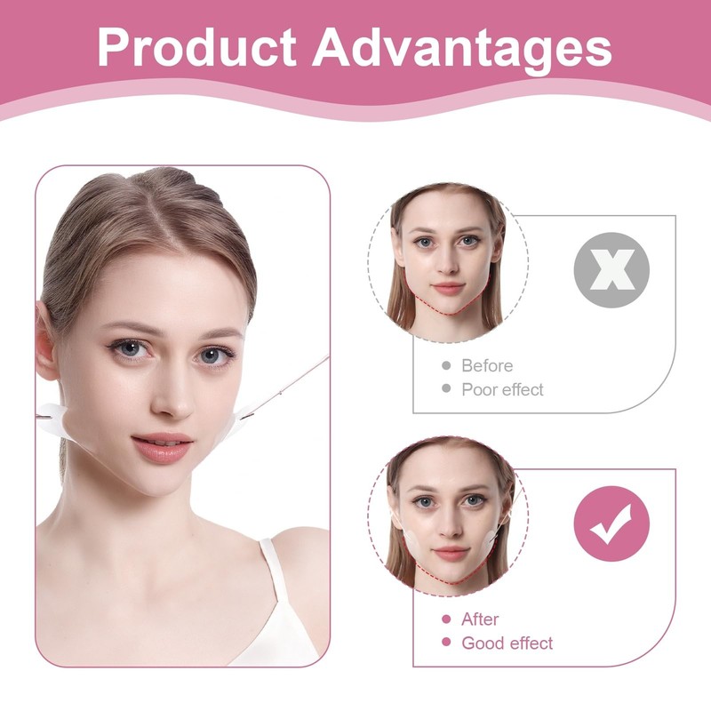 Face Lifting Tape, Face Lifting Stickers, Instant Effect Invisible Face