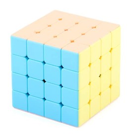 Remarks Japan Rubik's Puzzle Cube 4x4 Macaron Puzzle Game Competition 3D Competition Game Puzzle