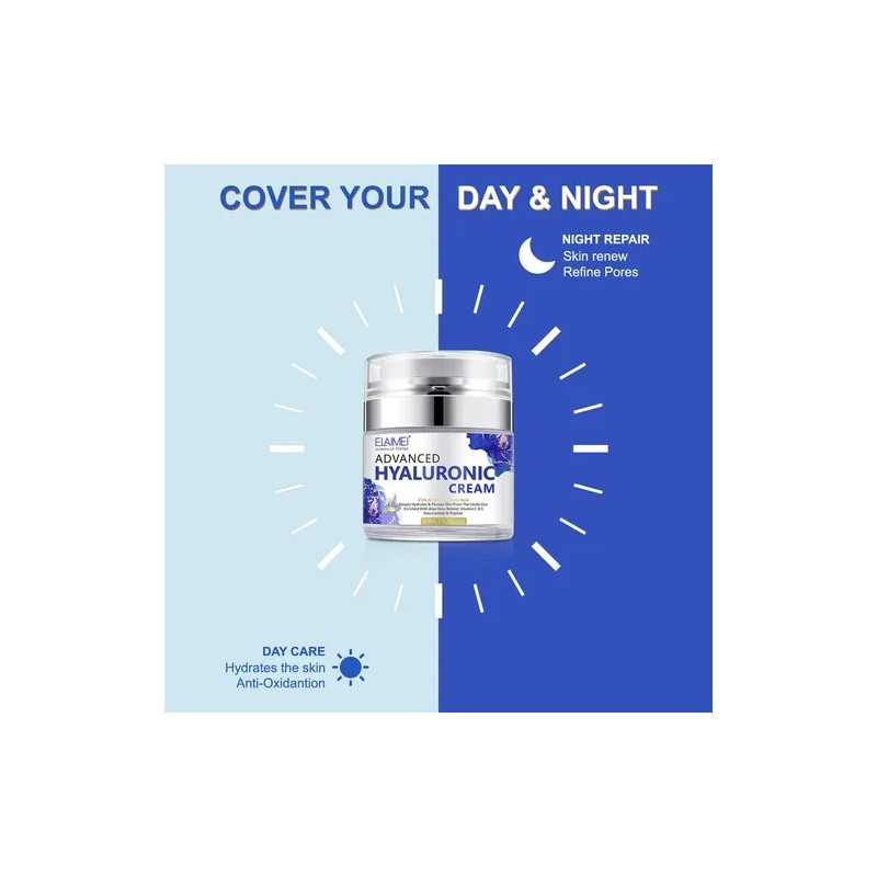 Crema Acido Hialuronico Retinol Máxima Hidratación Antiedad