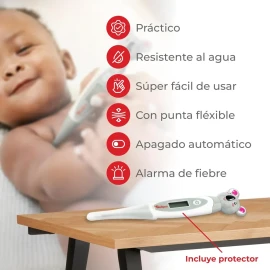 Wellpro Termómetro Digital Pediátrico Osito