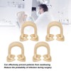 4pcs Resin Dental Dam Clamps Barrier Clip Dental Materials Tool