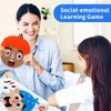 CHENGLI Children's Early Learning Emotions Interactive Play Felt Toy Toddlers