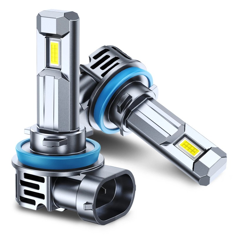 AUTOONE 2Pc AUTOONE Conversion Low Beam H11 LED Headlight Bulbs