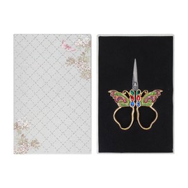 Sewing Scissors Vintage Style Stainless Steel Incisive Decorative Portable Practical 3.5x6.4x8.3cm Embroidery Scissor for Household