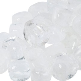 SUNYIK Tumbled Polished Stone,Smooth Rock Crystal for Tumbling,Cabbing,Rock Quartz 1pound(About 460 Gram)