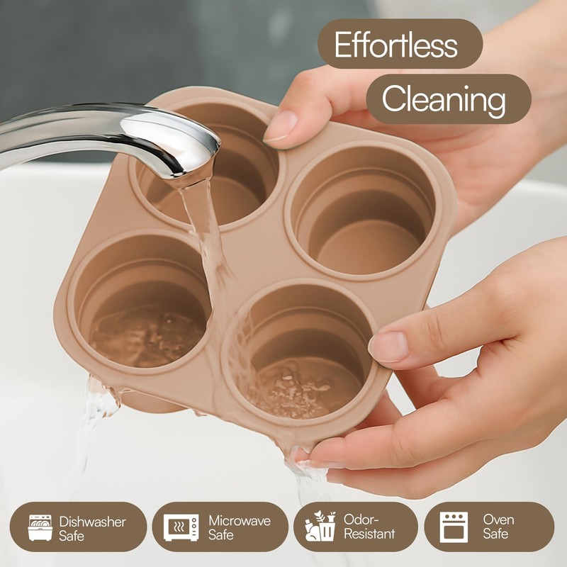 UR Happy Place Silicone Freezer Tray with Lid - Stackable