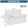 TAOCOCO Loveseat Sofa Cover, 1Piece Couch Cover for 2 Cushion