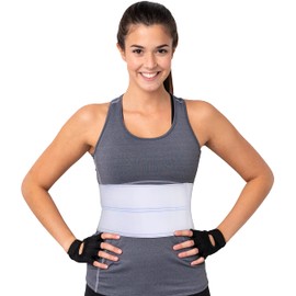 NYOrtho Abdominal Binder Lower Waist Support - Compression Wrap for Pediatric/Teen Unisex Made In USA (20" - 30") 2 Panel - 6"