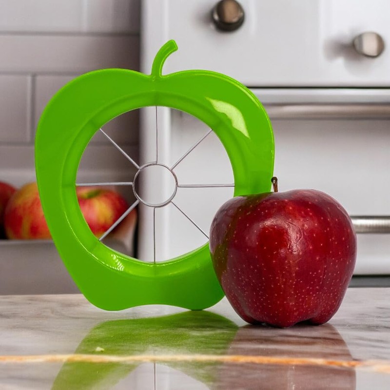 Cortador de manzanas para 8 gajos y descorazonador.