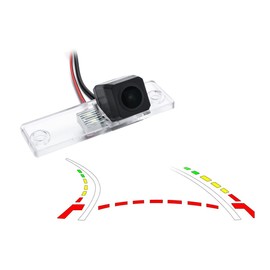 Vlicevrn HD Full Vehicle Car Rear View Camera Dynamic Trajectory Tracks Line Night Vision Backup Parking Camera for Toyota 4Runner N210 MK4 / Hilux Surf N210 / SW4 N210 MK4 / Fortuner / Innova