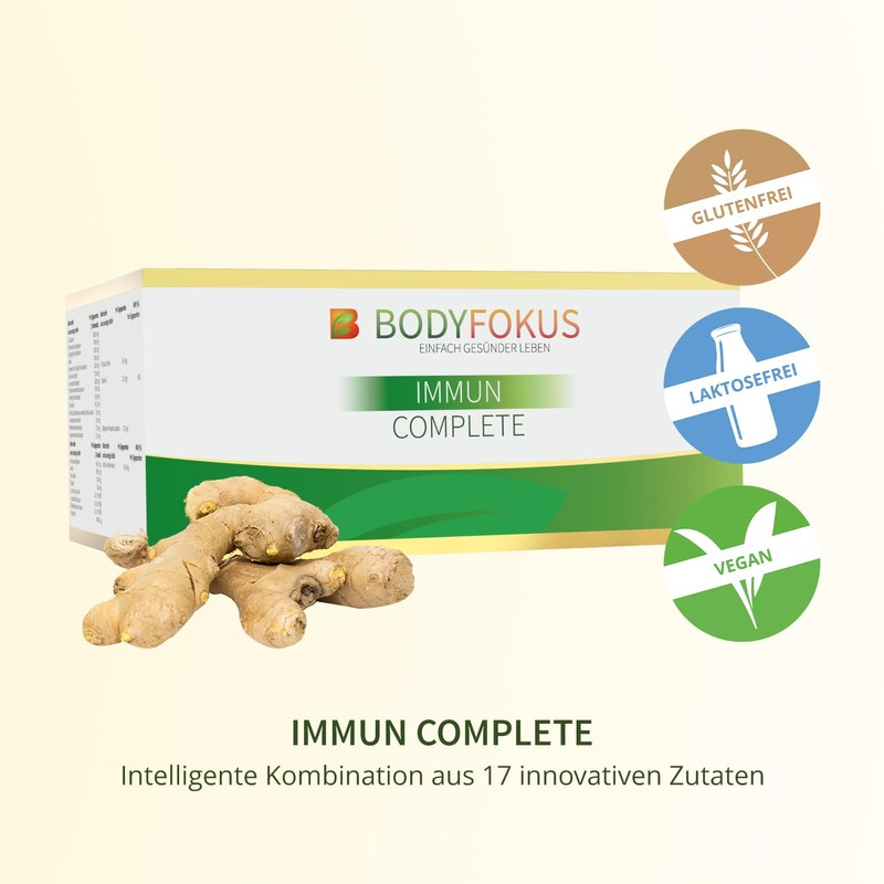 BodyFokus Immune Complete | 17-fold complex - 30 capsules &