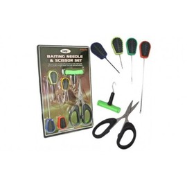 NGT Plastic Baiting Set On Blister (6 Piece) - Green, One Size