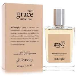 Philosophy Pure Grace Nude Rose by Philosophy Eau De Toilette Spray 2 oz for Women